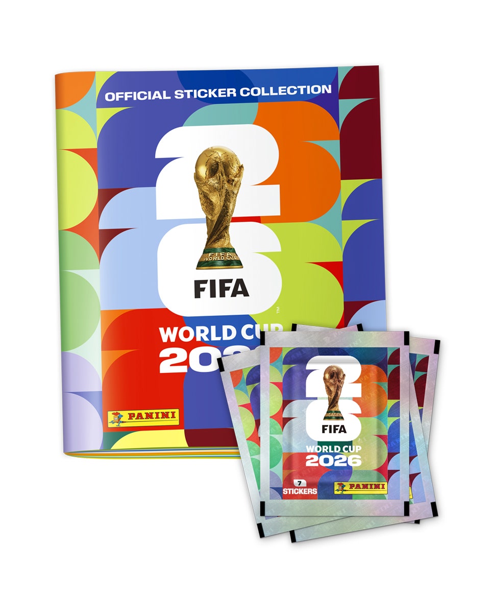 COMBO 1 álbum + 25 sobres de figuritas FIFA WORLD CUP 2026
