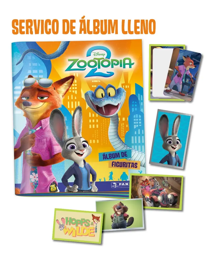 Servicio De Álbum Lleno - ZOOTOPIA