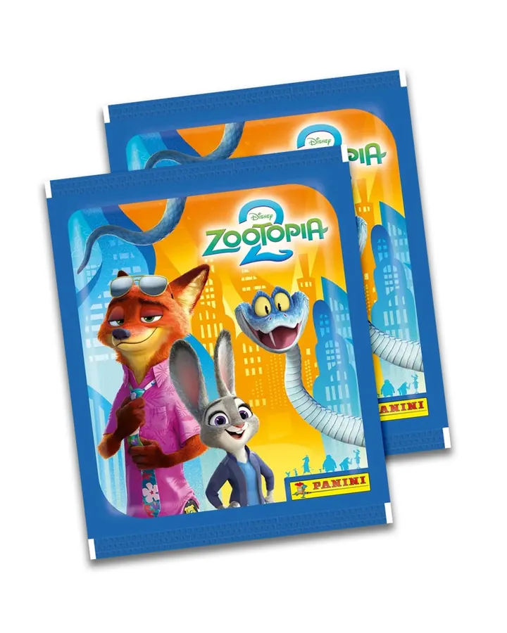 Pack X 20 Sobres De Figuritas ZOOTOPIA 2