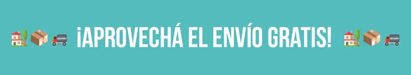 ¡Aprovechá el envío gratis!